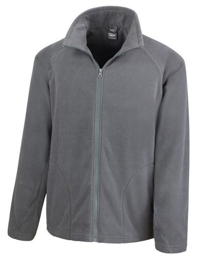 Result Core R114X Mens Microfleece Jacket - Charcoal
