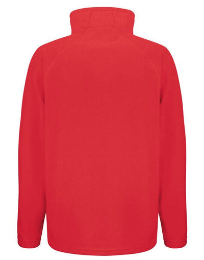 Result Core R114X Mens Microfleece Jacket - Red