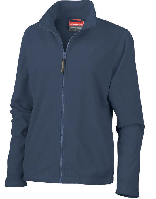 Result R115F Womens Horizon Microfleece Jacket - Navy