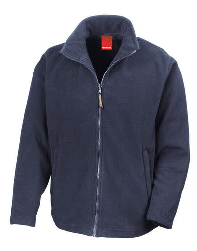 Result R115M Mens Horizon Microfleece Jacket - Navy
