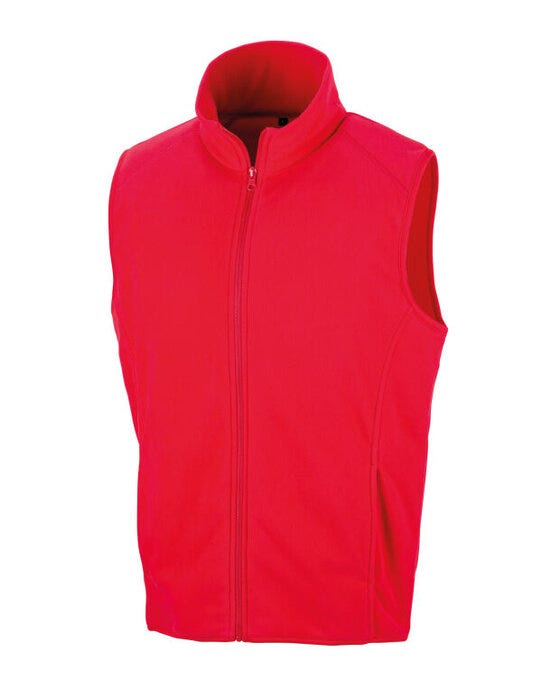 Result Core R116X Result Microfleece Gilet - Red
