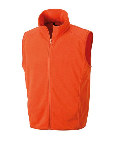 Result Core R116X Result Microfleece Gilet - Orange