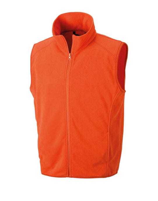 Result Core R116X Result Microfleece Gilet - Orange
