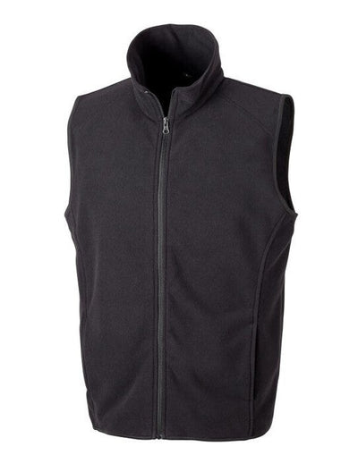 Result Core R116X Result Microfleece Gilet - Black