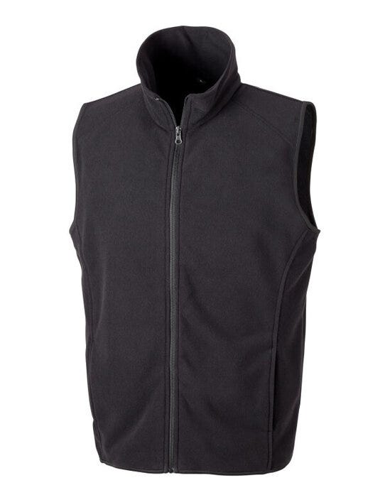 Result Core R116X Result Microfleece Gilet - Black