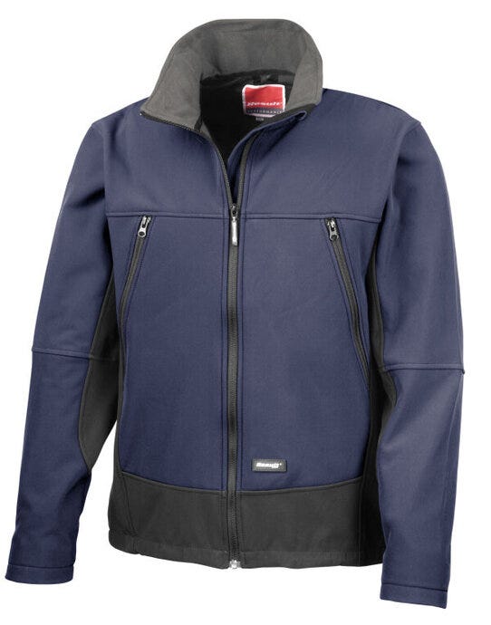 Result R120X Activity Softshell Jacket - Navy/Black