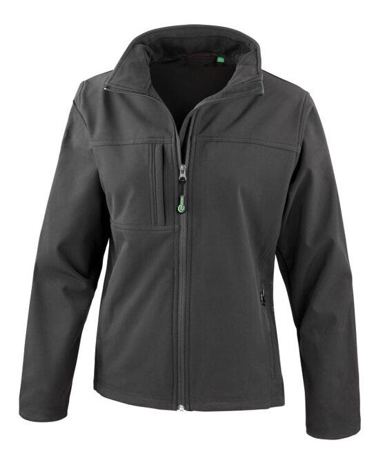 Result R121F Womens Classic Softshell Jacket - Black