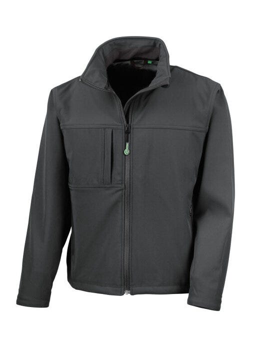 Result R121M Mens Classic Softshell Jacket - Black