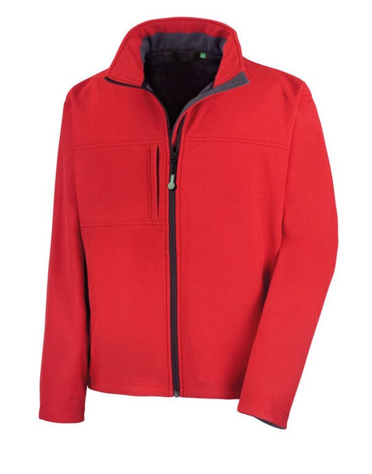 Result R121M Mens Classic Softshell Jacket - Red
