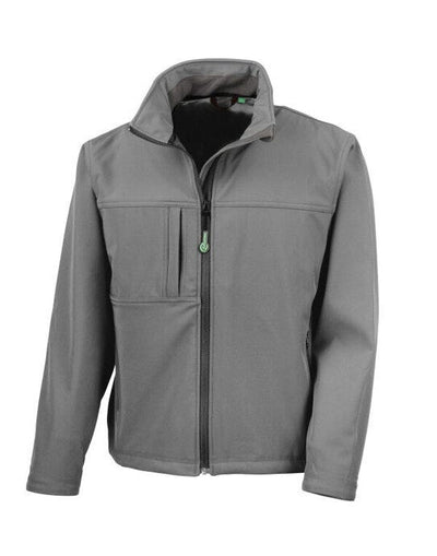 Result R121M Mens Classic Softshell Jacket - Workguard Grey
