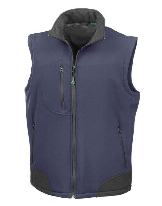 Result R123X Softshell Bodywarmer - Navy/Black