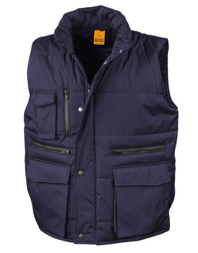 Result Work-Guard R127X Result Workguard Lance Bodywarmer - Navy