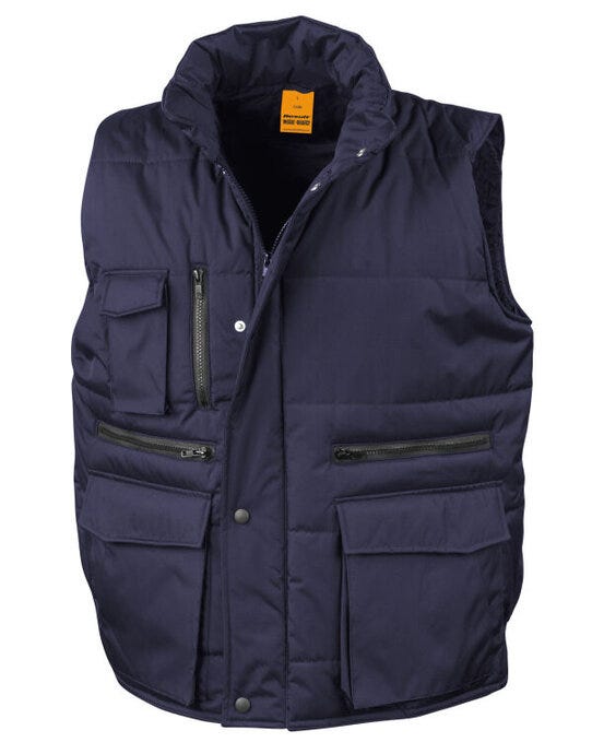 Result Work-Guard R127X Result Workguard Lance Bodywarmer - Navy