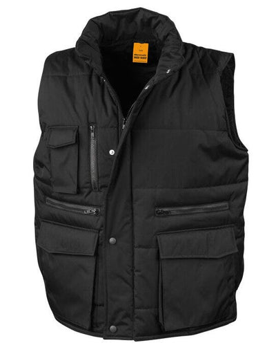 Result Work-Guard R127X Result Workguard Lance Bodywarmer - Black