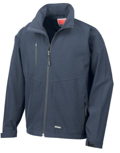 Result R128M Mens Baselayer Softshell Jacket - Navy