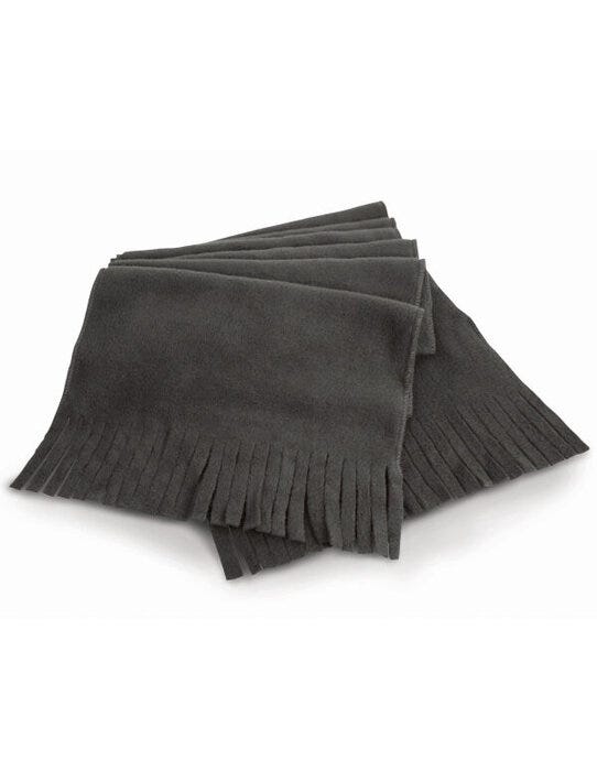 Result Winter Essentials R143X Result Winter Polartherm Tassel Scarf - Charcoal