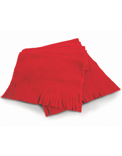 Result Winter Essentials R143X Result Winter Polartherm Tassel Scarf - Red