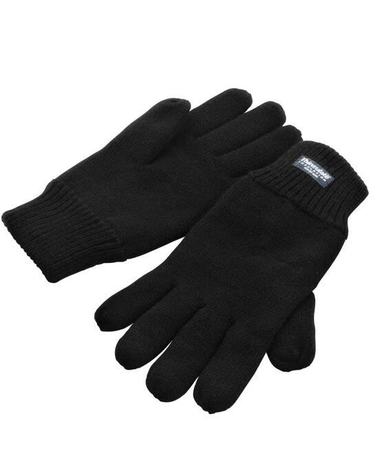 Result Winter Essentials R147 Result Winter Thinsulate Lined Gloves - Black