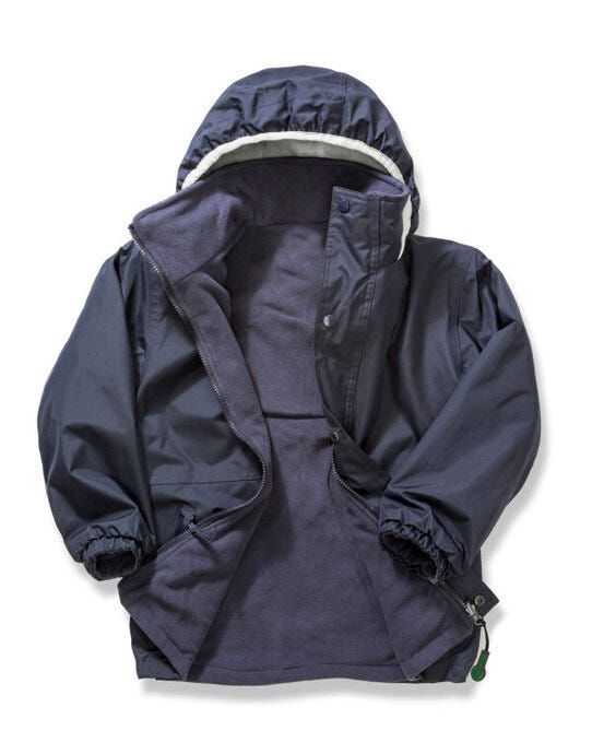 Result R160JY Junior Stormdri Jacket - Navy/Navy
