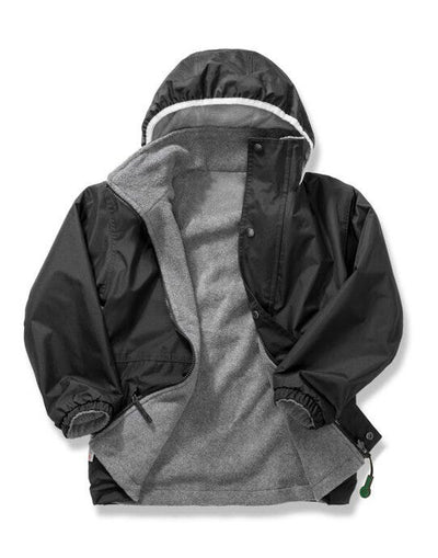 Result R160JY Junior Stormdri Jacket - Black/Grey