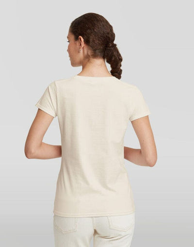 Russell Athletic R180F Russell Ladies' Authentic Classic T - Natural