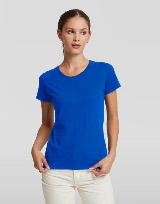 Russell Athletic R180F Russell Ladies' Authentic Classic T - Bright Royal