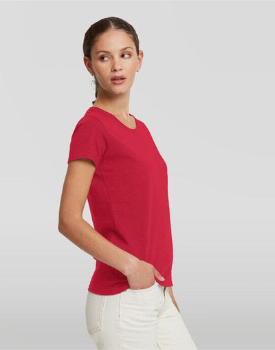 Russell Athletic R180F Russell Ladies' Authentic Classic T - Classic Red