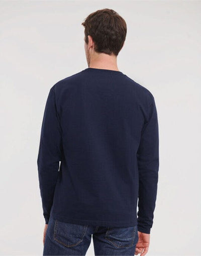 Russell Athletic R180L Russell Classic Long Sleeve T - French Navy