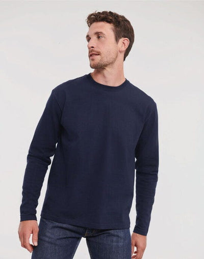 Russell Athletic R180L Russell Classic Long Sleeve T - French Navy