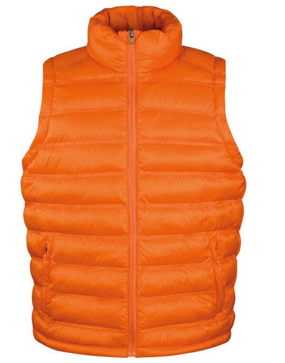 Result Urban Outdoor Wear R193M Result Urban Mens Ice Bird Padded Gilet - Orange