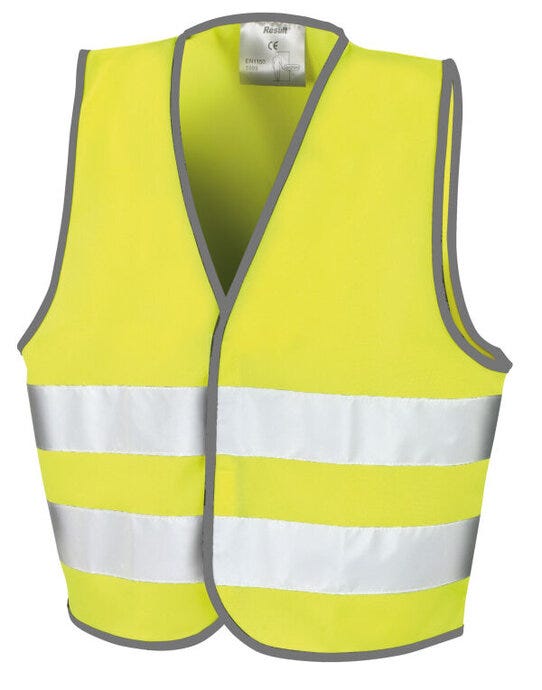 Result Safeguard R200J Result Safe-Guard Junior Safety Vest - Hi-Vis Yellow