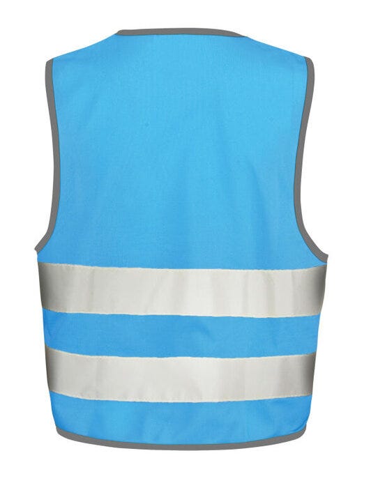 Result Safeguard R200JEV Jr Enhanced Vis Vest - Sky Blue