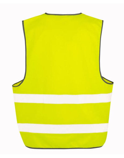 Result Safeguard R200X Hi Vis Motorists Vest - Hi-Vis Yellow