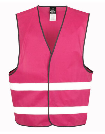 Result Safeguard R200XEV Enhance Visibility Vest - Raspberry