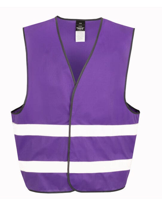 Result Safeguard R200XEV Enhance Visibility Vest - Purple
