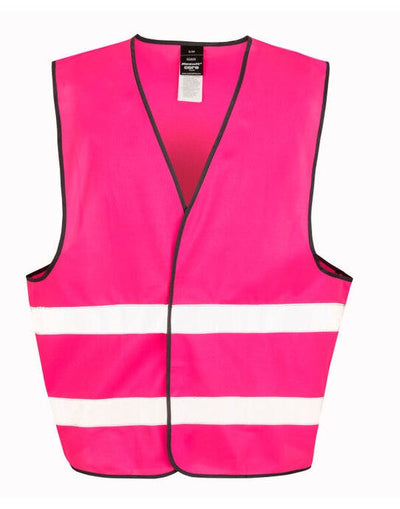 Result Safeguard R200XEV Enhance Visibility Vest - Fluorescent Pink