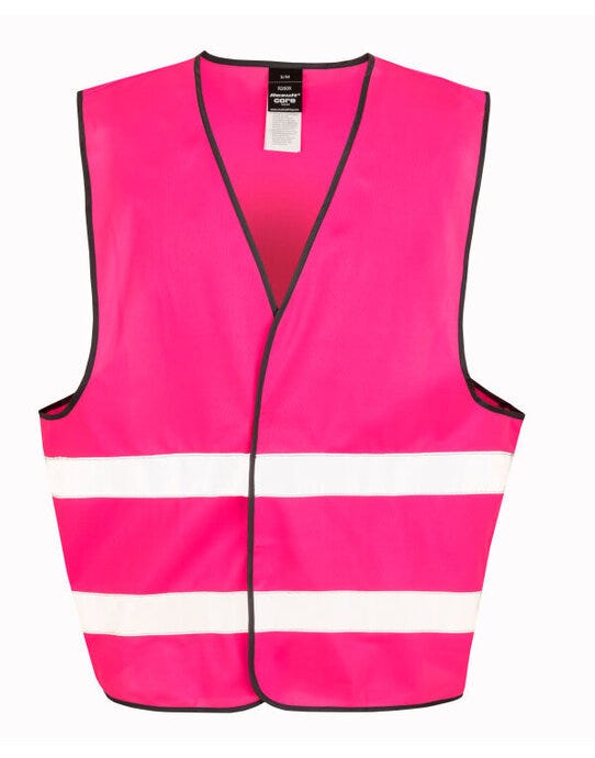Result Safeguard R200XEV Enhance Visibility Vest - Fluorescent Pink