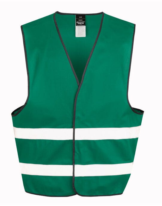 Result Safeguard R200XEV Enhance Visibility Vest - Paramedic Green