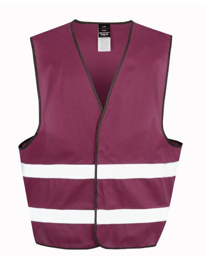 Result Safeguard R200XEV Enhance Visibility Vest - Burgundy