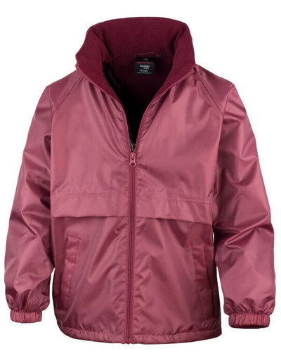 Result Core R203JY Youth Microfleece Jacket - Burgundy