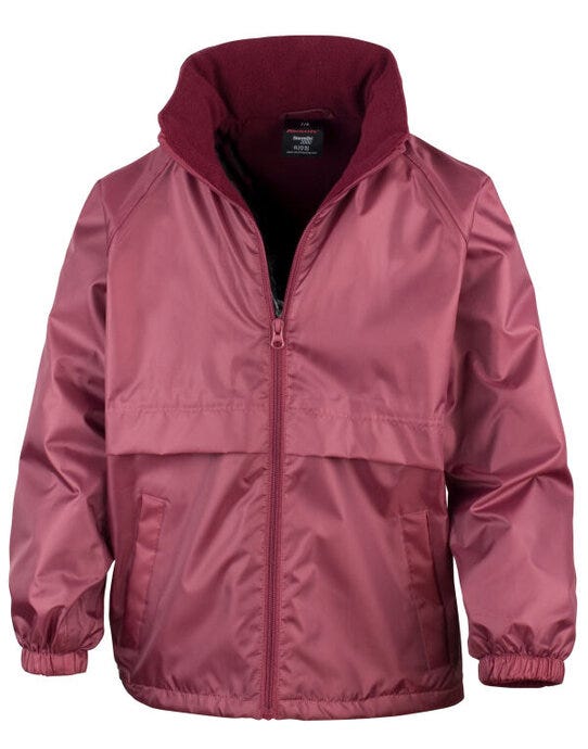 Result Core R203JY Youth Microfleece Jacket - Burgundy