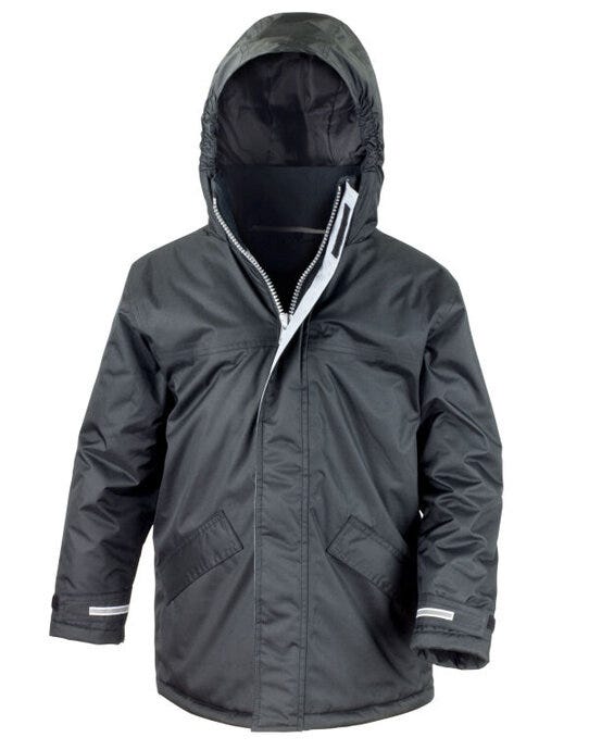 Result Core R207JY Youth Winter Parka - Black