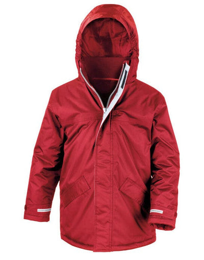 Result Core R207JY Youth Winter Parka - Red