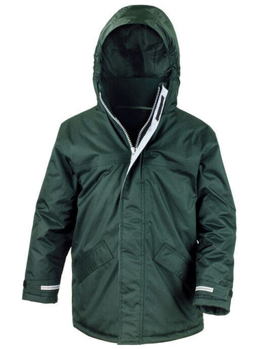 Result Core R207JY Youth Winter Parka - Bottle Green