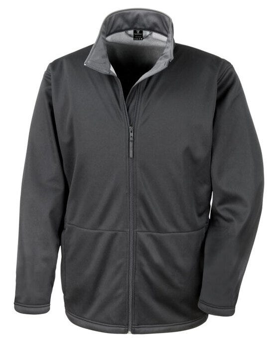 Result Core R209M Mens Soft Shell Jacket - Black