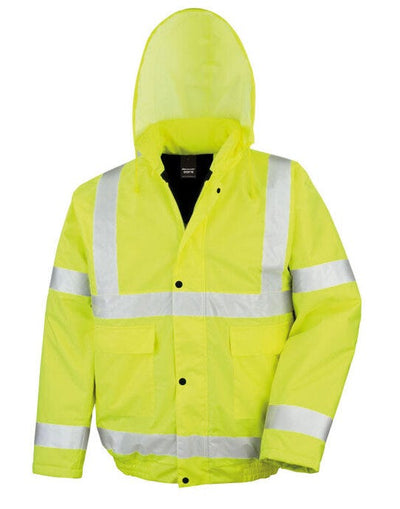 Result Safeguard R217X Result Safe-Guard Winter Blouson Jacket - Hi-Vis Yellow