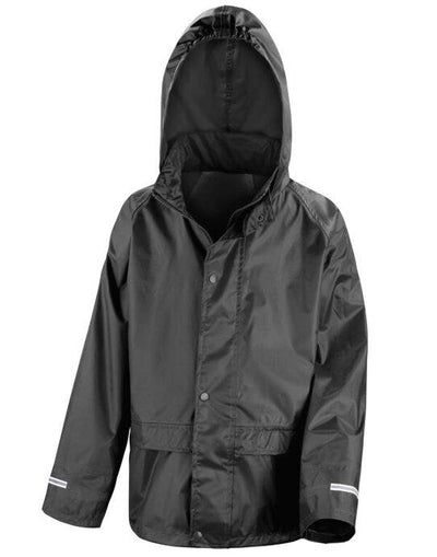 Result Core R225J Junior Rain Suit - Black