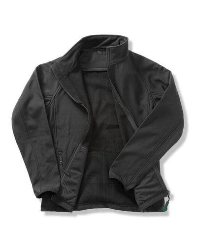 Result Core R231F Ladies Printable Softshell - Black/Black