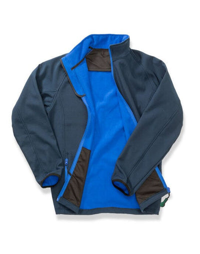 Result Core R231M Mens Printable Softshell - Navy/Royal