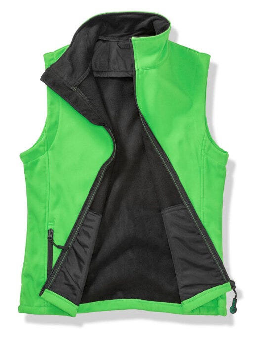 Result Core R232M Mens Printable Sshell B/Warm - Vivid Green/Black